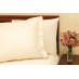 78" x 80" x 9" T-180 Bone King Fitted Percale Fitted Sheets