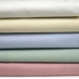 39" x 80" x 9" T-180 Blue Twin XL Percale Fitted Sheets