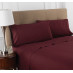 54" x 75" x 12" T-200 Martex Colors, Full Fitted Sheets, Burgundy
