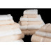 27" x 54" 17 lb. Ecru/Beige Martex Brentwood Bath Towels