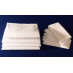 39" x 80" x 12" T-180 Bone Percale Twin XXL Fitted Sheets